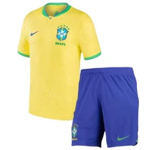 Coppa del mondo 2022 Maglia Brasile Bambino Divisa Prima
