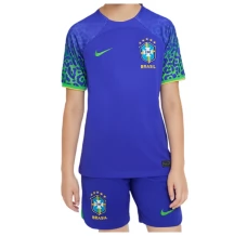 Coppa del mondo 2022 Maglia Brasile Bambino Divisa Trasferta Coppa del mondo 2022 Maglia Brasile Bambino Divisa Trasferta
