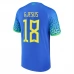 Coppa del mondo 2022 Maglia Brasile G.Jesus 18 Divisa Trasferta