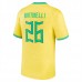 Coppa del mondo 2022 Maglia Brasile Martinelli 26 Divisa Prima