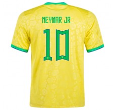 Coppa del mondo 2022 Maglia Brasile Neymar Jr 10 Divisa Prima