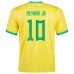Coppa del mondo 2022 Maglia Brasile Neymar Jr 10 Divisa Prima
