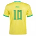 Coppa del mondo 2022 Maglia Brasile Pele 10 Divisa Prima