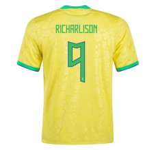 Coppa del mondo 2022 Maglia Brasile Richarlison 9 Divisa Prima