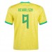 Coppa del mondo 2022 Maglia Brasile Richarlison 9 Divisa Prima