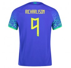 Coppa del mondo 2022 Maglia Brasile Richarlison 9 Divisa Trasferta