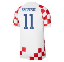 Coppa del mondo 2022 Maglia Croazia Brozovic 11 Divisa Prima