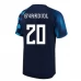 Coppa del mondo 2022 Maglia Croazia Gvardiol 20 Divisa Trasferta