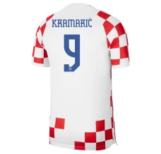 Coppa del mondo 2022 Maglia Croazia Kramaric 9 Divisa Prima