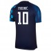 Coppa del mondo 2022 Maglia Croazia Modrić 10 Divisa Trasferta