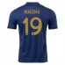 Coppa del mondo 2022 Maglia Francia Benzema 19 Divisa Prima