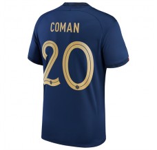 Coppa del mondo 2022 Maglia Francia Coman 20 Divisa Prima