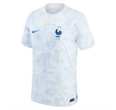 Coppa del mondo 2022 Maglia Francia Divisa Trasferta
