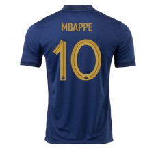 Coppa del mondo 2022 Maglia Francia Mbappé 10 Divisa Prima