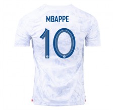 Coppa del mondo 2022 Maglia Francia Mbappé 10 Divisa Trasferta