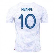Coppa del mondo 2022 Maglia Francia Mbappé 10 Divisa Trasferta