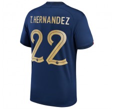Coppa del mondo 2022 Maglia Francia T.Hernandez 22 Divisa Prima