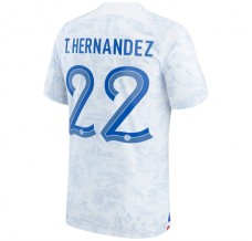 Coppa del mondo 2022 Maglia Francia T.Hernandez 22 Divisa Trasferta