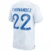Coppa del mondo 2022 Maglia Francia T.Hernandez 22 Divisa Trasferta