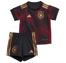 Coppa del mondo 2022 Maglia Germania Bambino Divisa Trasferta