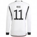 Coppa del mondo 2022 Maglia Germania Reus 11 Divisa Prima Manica Lunga