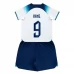 Coppa del mondo 2022 Maglia Inghilterra Kane 9 Bambino Divisa Prima