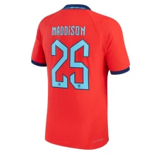 Coppa del mondo 2022 Maglia Inghilterra Maddison 25 Divisa Trasferta