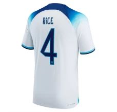 Coppa del mondo 2022 Maglia Inghilterra Rice 4 Divisa Prima