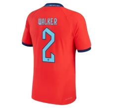 Coppa del mondo 2022 Maglia Inghilterra Walker 2 Divisa Trasferta