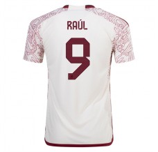 Coppa del mondo 2022 Maglia Messico Raul 9 Divisa Trasferta
