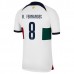 Coppa del mondo 2022 Maglia Portogallo B.Fernandes 8 Divisa Trasferta