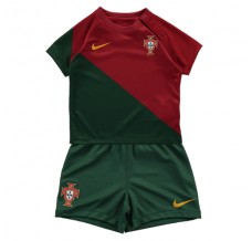 Coppa del mondo 2022 Maglia Portogallo Bambino Divisa Prima