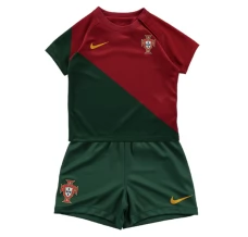 Coppa del mondo 2022 Maglia Portogallo Bambino Divisa Prima