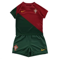 Coppa del mondo 2022 Maglia Portogallo Bambino Divisa Prima Coppa del mondo 2022 Maglia Portogallo Bambino Divisa Prima