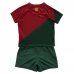 Coppa del mondo 2022 Maglia Portogallo Bambino Divisa Prima
