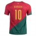 Coppa del mondo 2022 Maglia Portogallo Bernardo 10 Divisa Prima