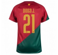 Coppa del mondo 2022 Maglia Portogallo Diogo J. 21 Divisa Prima