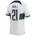 Coppa del mondo 2022 Maglia Portogallo Diogo J. 21 Divisa Trasferta