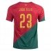 Coppa del mondo 2022 Maglia Portogallo João Félix 23 Divisa Prima