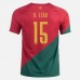 Coppa del mondo 2022 Maglia Portogallo R.Leao 15 Divisa Prima