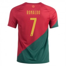 Coppa del mondo 2022 Maglia Portogallo Ronaldo 7 Divisa Prima