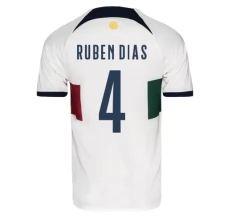 Coppa del mondo 2022 Maglia Portogallo Rúben Dias 4 Divisa Trasferta