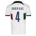 Coppa del mondo 2022 Maglia Portogallo Rúben Dias 4 Divisa Trasferta