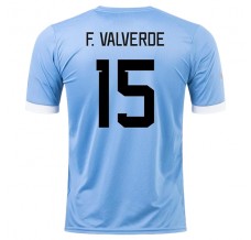 Coppa del mondo 2022 Maglia Uruguay F.Valverde 15 Divisa Prima