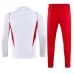 CR Flamengo Tute Felpe da Allenamento 2023/24 - 1-4 Zip Bianco