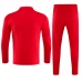 CR Flamengo Tute Felpe da Allenamento 2023/24 - 1-4 Zip Rosso