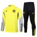 CR Flamengo Tute Felpe da Allenamento Bambino 2024/25 - 1-4 Zip Giallo