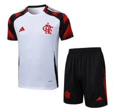 CR Flamengo Tute Maglia da Allenamento 2025/26 - Shorts Bianco