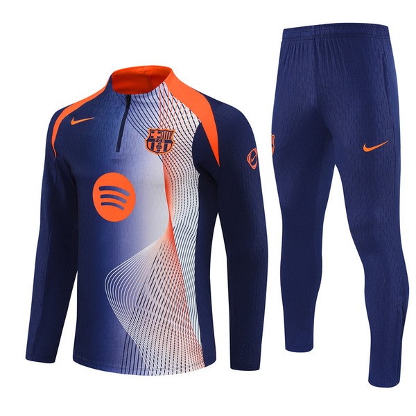 FC Barcelona Tuta Felpa da Allenamento 2025/26 - 1-4 Zip Blu FC Barcelona Tuta Felpa da Allenamento 2025/26 - 1-4 Zip Blu