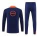 FC Barcelona Tuta Felpa da Allenamento 2025/26 - 1-4 Zip Blu